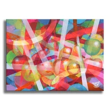 Discover Color  - Original Painting on Canvas, Still Life, realism, signed