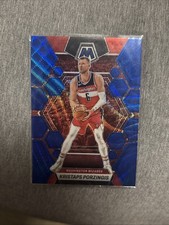 2022-23 Panini Mosaic - Kristaps Porzingis #155 Reactive Blue Mosaic Prizm