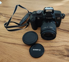 Canon EOS 5000 Spiegelreflexkamera schwarz mit EF 38-76mm Objektiv & Riemen