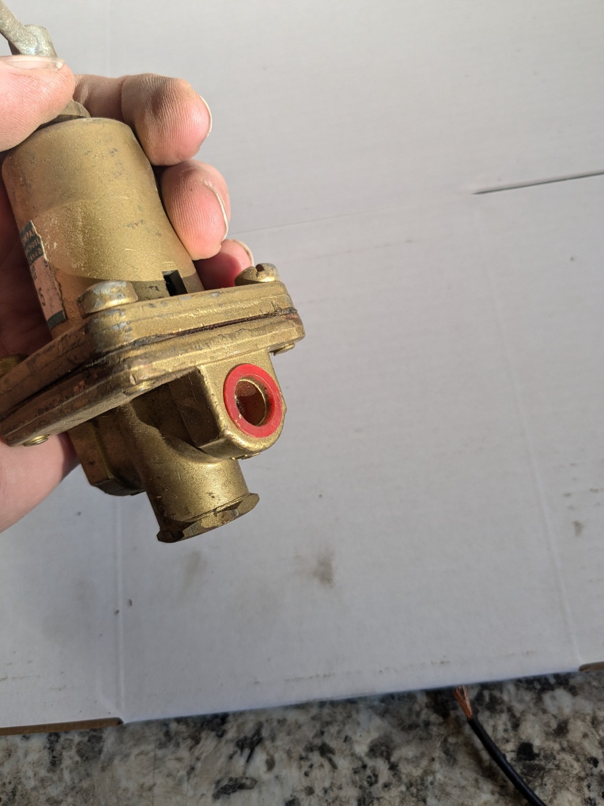 Watts No N263 1/4” Pressure Regulator Model M Max Pressure Range Photos USA NOS