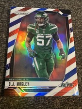 2024 Panini Prizm - C.J. Mosley #227 Red White & Blue Prizm
