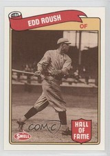1989 Swell Baseball Greats Edd Roush #35 HOF y0i