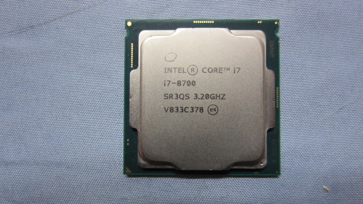 Intel Core i7-8700 Processor Model 6 Core Computer Processors for