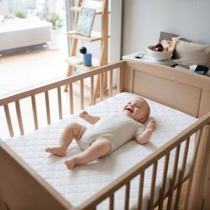Quilted Travel Cot Mattress For Babies - Fits Graco, Redkite, Mama's & Papa's Cots