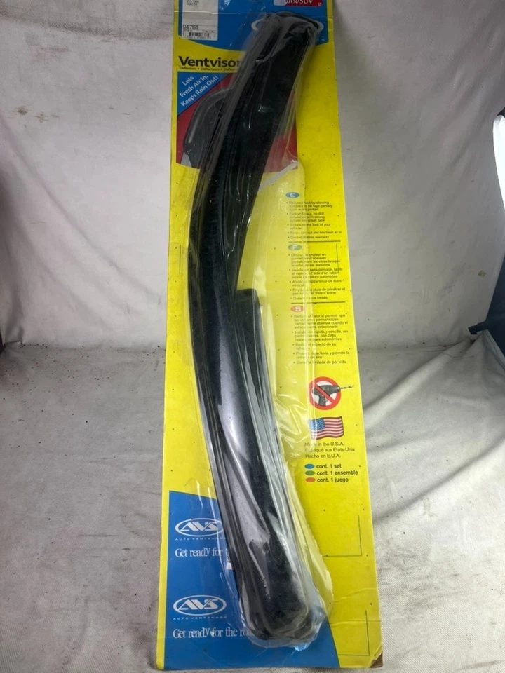 AVS Outside Mount Ventvisor 2007 - 2021 Toyota Tundra Double Cab- Smoke, 4 pc - Imagem 2 de 4