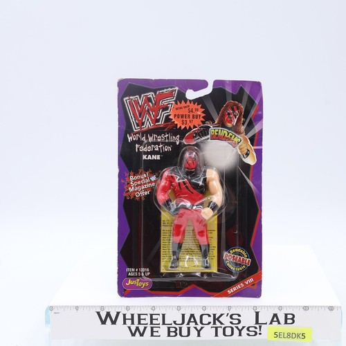 Kane WWF Bend-Ems Series VIII 1998 JusToys Action ...