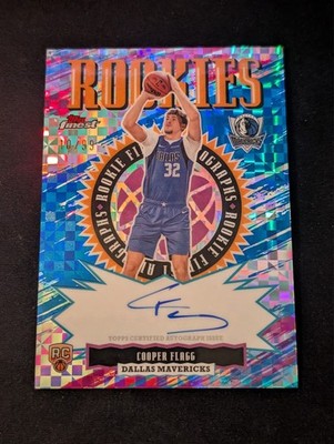 Topps 2026 Finest Basketball Finest Autographs Cooper Flagg Blue X-Fractor /99