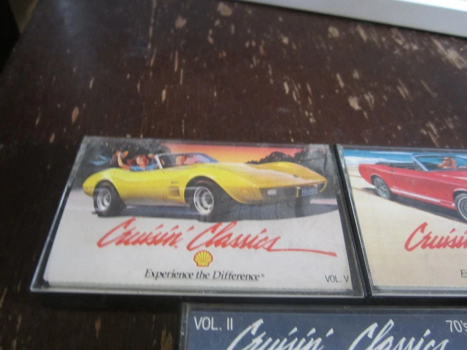 5 Crusin Classics Cassette Tapes Volume 1 thru5 Shell Oil Promos + 3 more! - Image 2 of 4