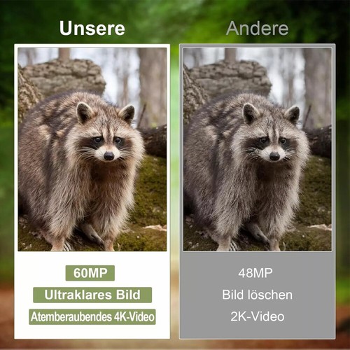 Wildkamera SD Karte LTE 4G Sim Karte IP66 wasserdicht Nachtsicht Bewegungssensor - Bild 9 von 16