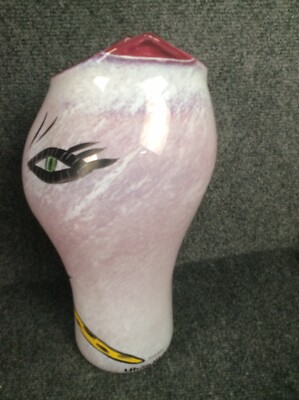 Kosta Boda Ulrica Hydman Vallien eve and serpent Art Glass Vase | eBay