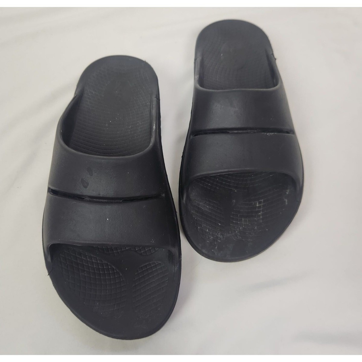 OOFOS Slides Black Size 9 OOFOS Ooahh Sport Flex Slide - Men main image 2