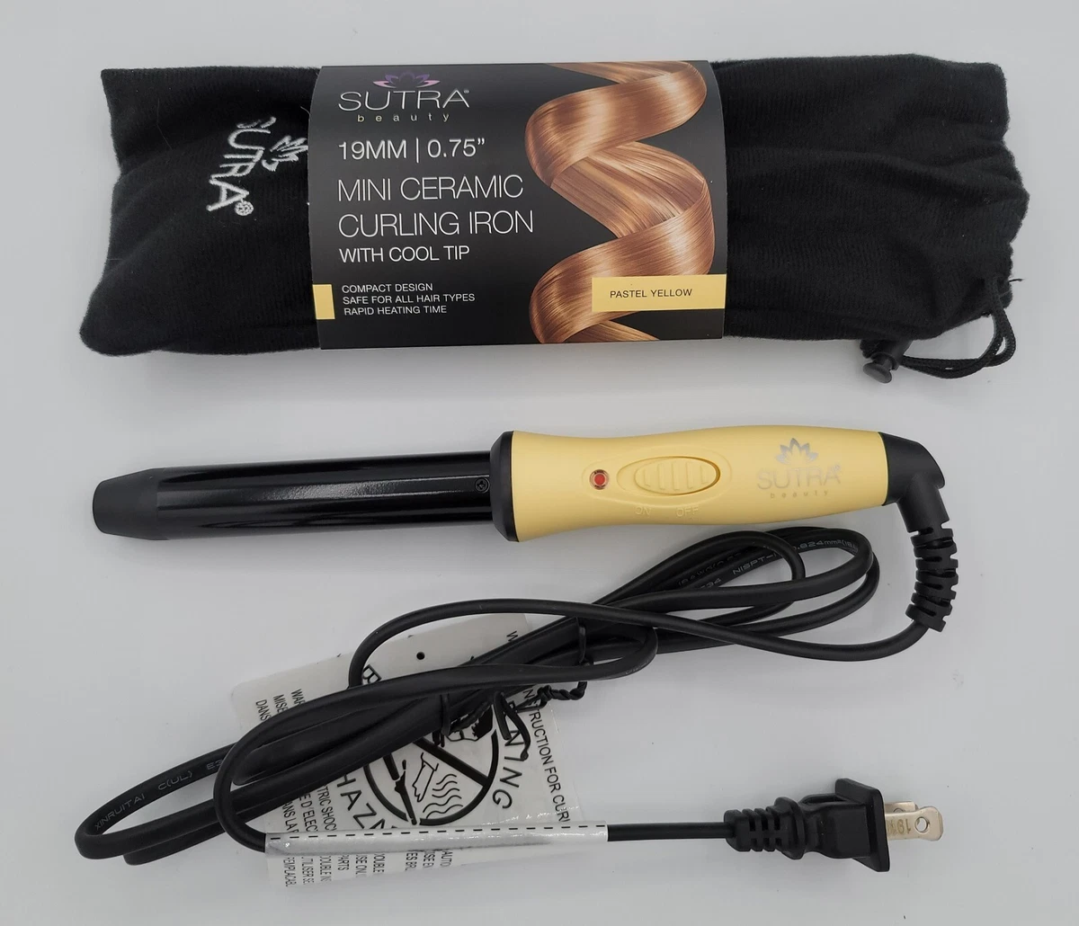 Sutra Beauty Mini Ceramic Curling Iron Sutra Beauty Curling Iron