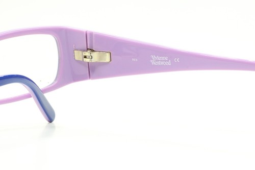 Vivienne Westwood VW03302 Blue Pink Acetate Designer Luxury Italy Eyeglasses 53m - Picture 9 of 9