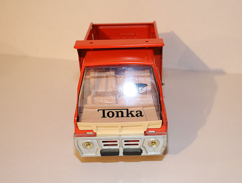 Tonka Hydraulic Dump Truck Orange eBay