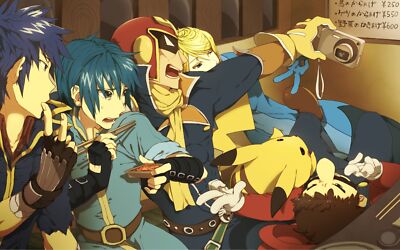 Super Smash Bros Ultimate Mario Anime Anime Mario Pikachu Samus