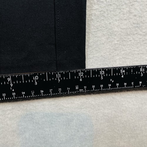 Pantalones Pixie de pierna ancha azul marino antiguo para mujer talla L tiro alto negocios carrera oficina usados en excelente estado - Imagen 8 de 13