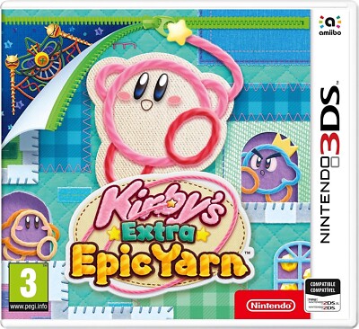Kirby's Extra Epic Yarn   für Nintendo 3DS   neu & OVP sealed   PEGI3 Version 