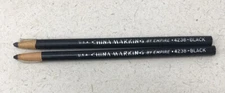 Vintage Empire Pencil Company China Marker Black 4238 Pencils Shelbyville Art