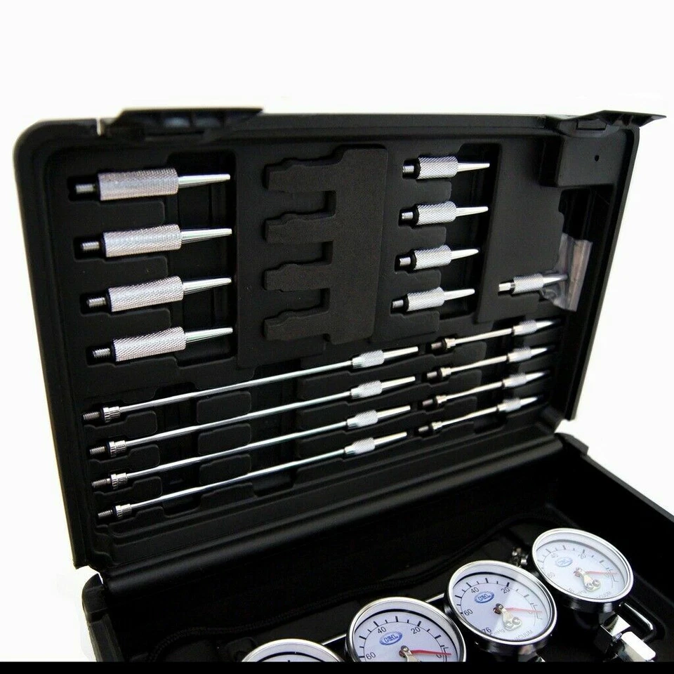 K&L Deluxe Carburador Sincronizador de Carburador Aspirador Calibre de 2 pulgadas Herramienta Sincronización 4 35-3019 Foto 2 de 4