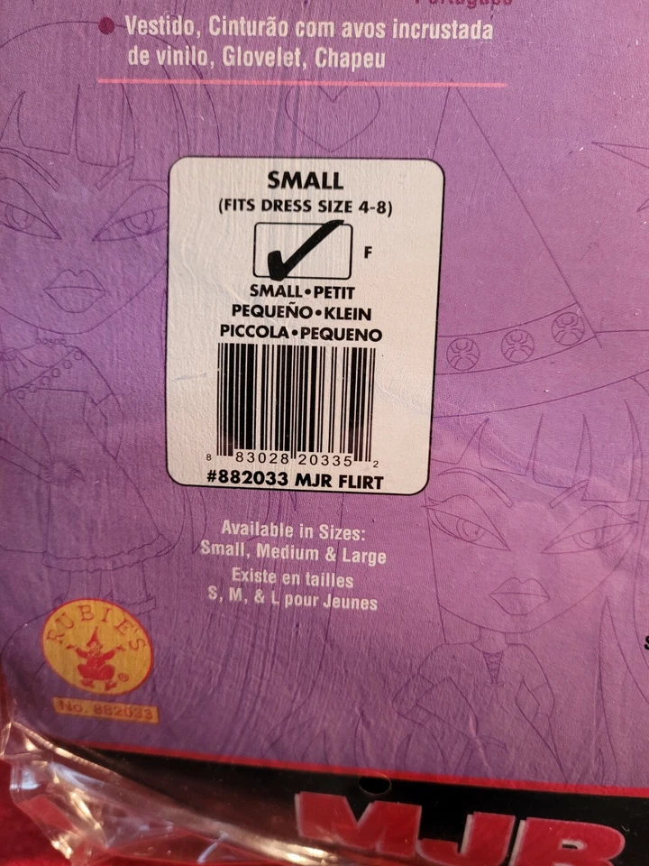  Disfraz de Halloween de coqueteo mayor para niñas talla 4-8 Foto 3 de 4