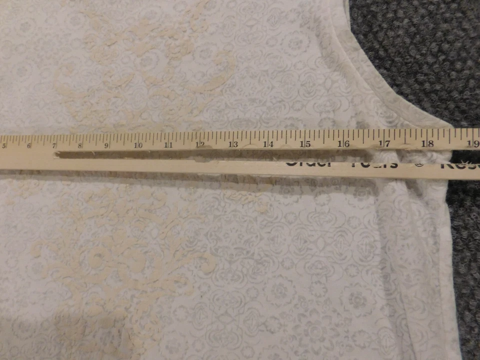 Blusa Joe Fresh Mujer Grande Beige Jersey Elástico Foto 4 de 4