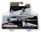 GREENLIGHT 2015 CHEVROLET SILVERADO & 1955 CADILLAC ELVIS PRESLEY 1/64  31020 A