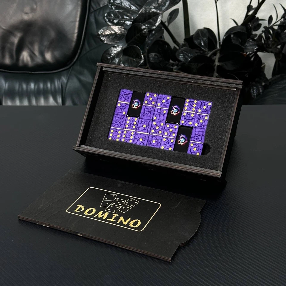 Exclusive Dominoes Set with Logo BMW POWER, Perfect Gift for Car Owner, Domino - Image 2 of 4