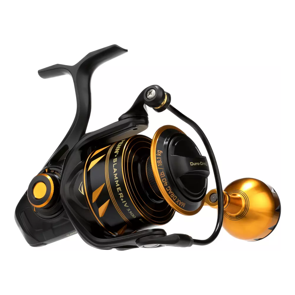 NEW 2021 Penn SLAMMER IV SLAIV6500 HS Spin Reel SLA 6500 HS FREE BRAID