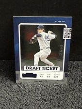 Gerrit Cole 2021 Panini Contenders Draft Ticket Blue /149 New York Yankees