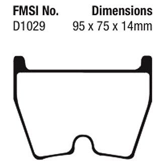 EBC DP51513NDX Bluestuff NDX Formula Racing Front Brake Pads for 08-12 Audi R8