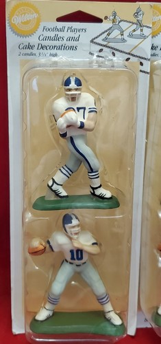 Wilton Sports Players 5 packs Sports Cake Decoration Vintage 1997 Topper Candles - Picture 2 of 8