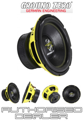GROUND ZERO GZRW 12XSPL ウーファー Ground Zero GZRW 12XSPL Dual 2 ohm Subwoofer - Best Price
