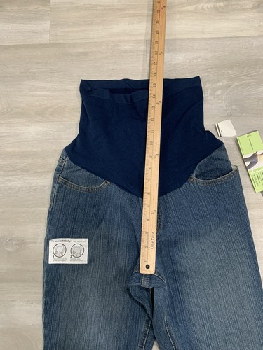 Motherhood Maternity Jeans Women Sz S (30x30 Fits Slightly Relaxed Boot - Picture 6 of 10