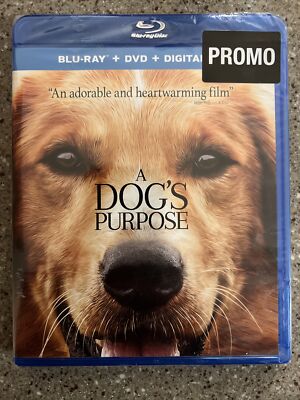 A DOG'S PURPOSE Blu-Ray NEW Sealed  2017 Blu Ray+DVD+Digital