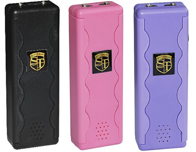 Triple Protection SAL Stun Gun - 95M Volts, 120dB Alarm, 120 lumen Flashlight