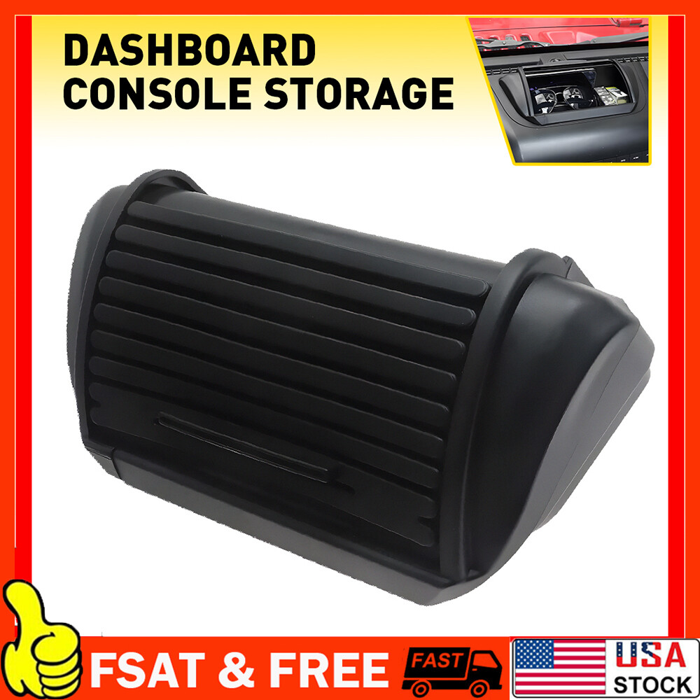 Interior Dashboard Storage Box For Holder Jeep Wrangler JK 12-17 Accessories