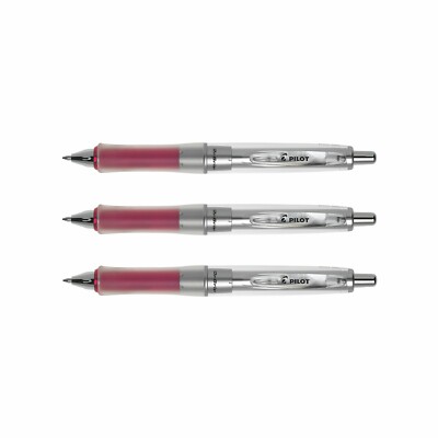 Pilot Kugelschreiber Dr. Grip Equilibrium 3er-Set rot