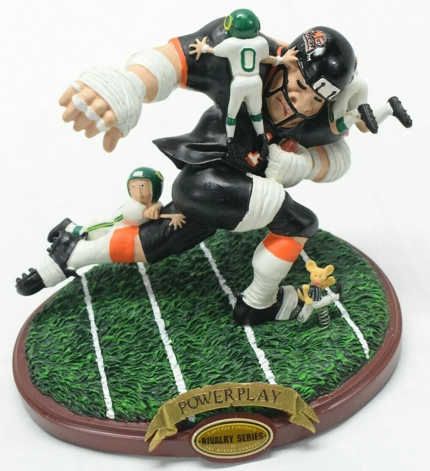 Estátua Oregon State Beavers NCAA Powerplay Rivalry Series edição limitada - Imagem 4 de 4