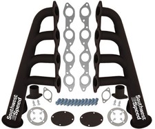New Lake Style Black Headersstraightangle Plugbbc 366-502 V-8rat Rod1 78