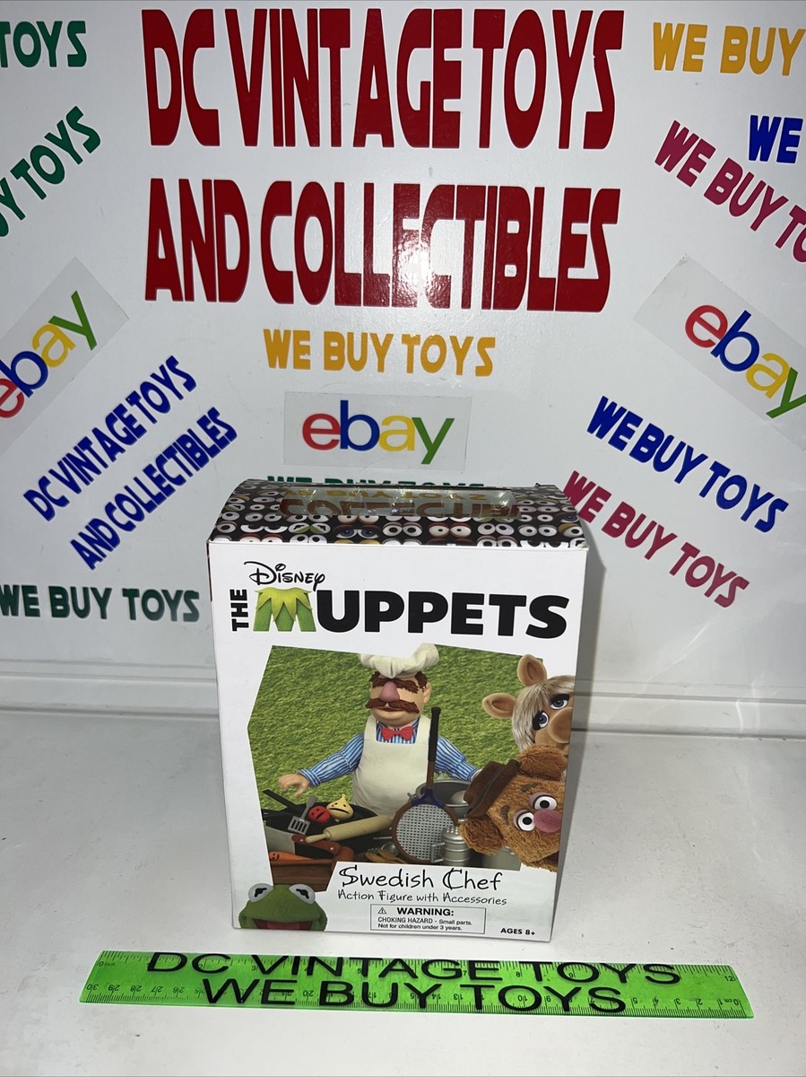 2018 The Muppets Diamond Select Swedish Chef Figure Deluxe