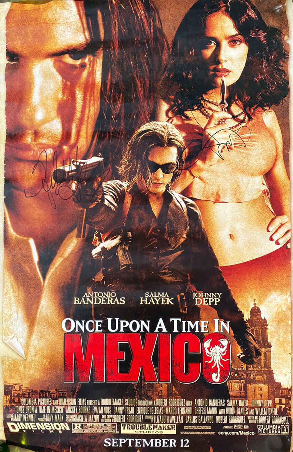 Antonio Banderas Once Upon A Time In Mexico