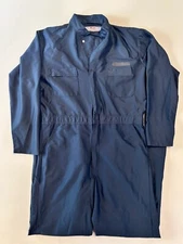 Vintage Red Kap Coverall Jumpsuit Polyester Blue Work Wear Uniform Halloween