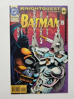 Batman #502 Dec 1993 DC Comics  Knightquest The Crusade Classic story Azreal 