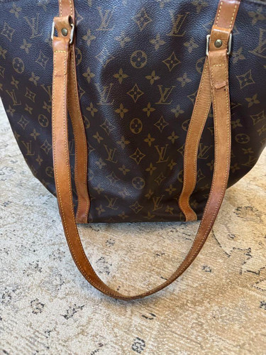 Louis Vuitton Sac Shopping M51108 Tote Bag Shoulder Monogram Canvas Used Japan - Picture 11 of 11