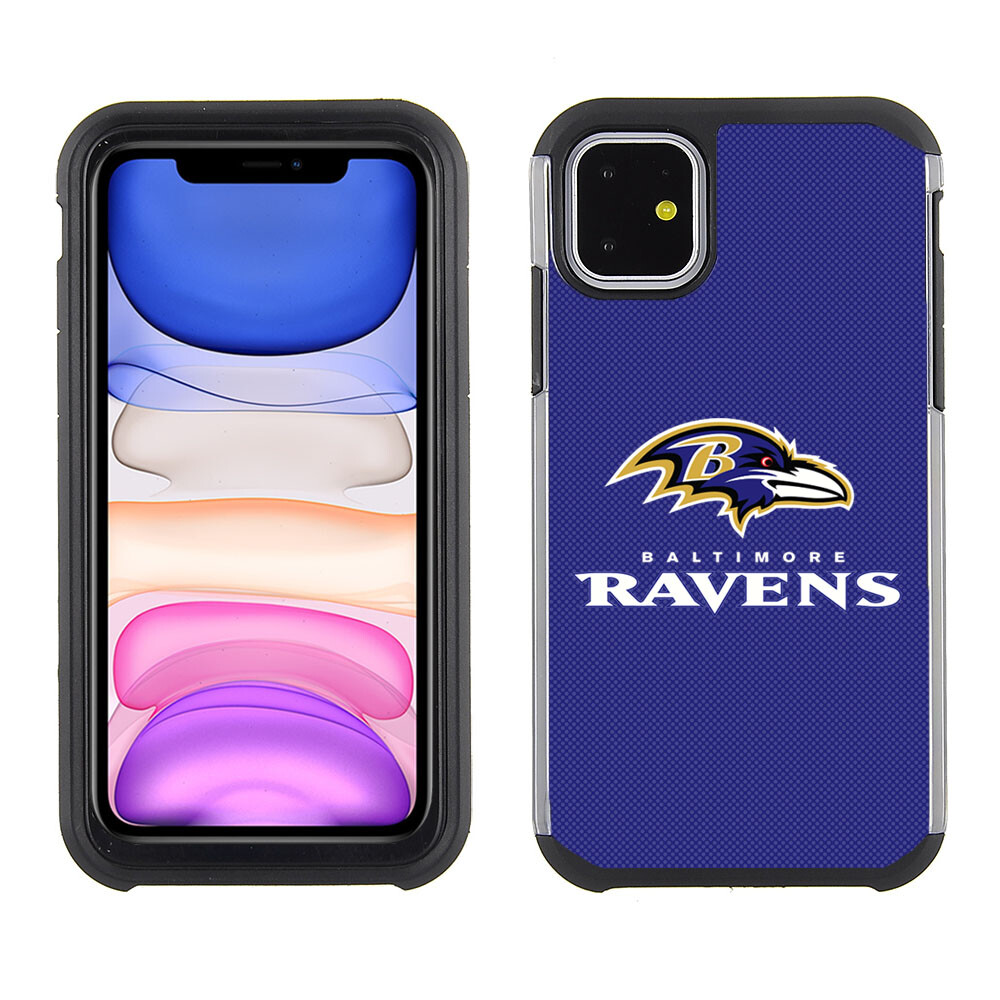 PBG NFL Baltimore Ravens Textured Case for iPhone 11 & XR (6.1