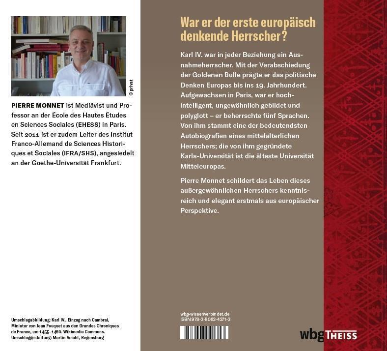 Thumbnail - Karl Iv. | Der Europäische Kaiser | Pierre Monnet | Buch | 416 S. |