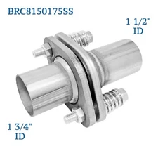 1 1/2" 1.5" x 1 3/4" 1.75" Exhaust Muffler Flange Pipe Repair Spherical Joint