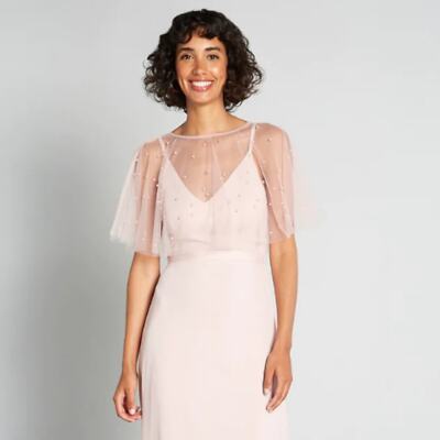 NWT Modcloth Misty Pink Perfection Maxi Dress Size 4