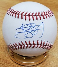 Autographed JORDAN SCHAFER Official Major League Baseball w/COA