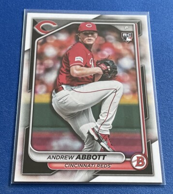 2024 Bowman #70 Andrew Abbott RC Cincinnati Reds